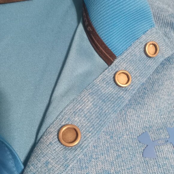 Under Armour Men's Golf Storm LS 1/4 Snap Sweater Size XXL 1329832 436 - Picture 6 of 10